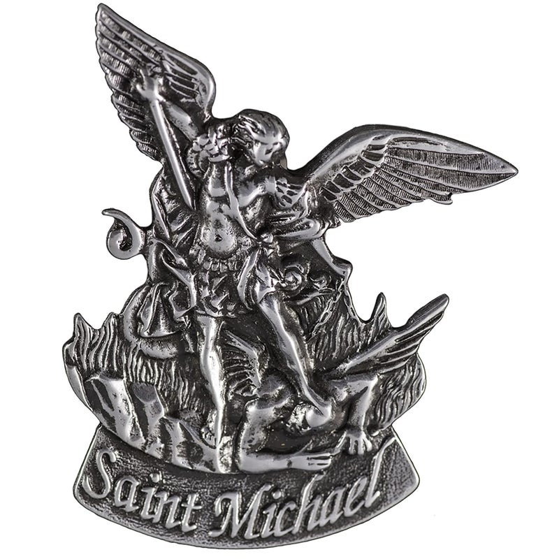 Cathedral Art Saint Michael Auto Visor Clip, Car Accessory Gift for Police Officers, New Drivers and Catholics, by Cathedral Art - Image 2